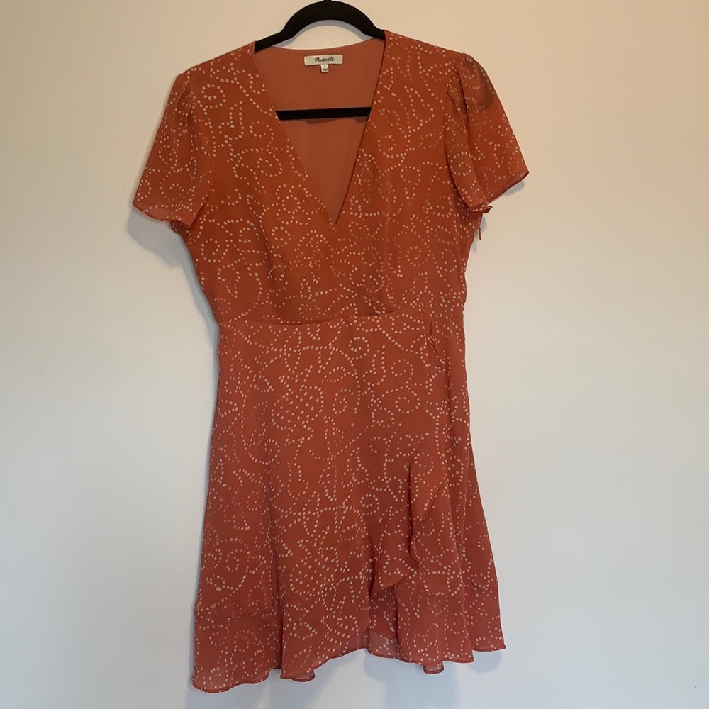 Madewell Salmon Mini Dress Flowy